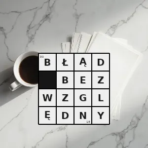 Hasło krzyżówkowe różnica pomiędzy wartością zmierzoną x a wartością poprawną x0 - błąd bezwzględny – rozwiązanie, synonimy, podpowiedzi i definicje krzyżówkowe